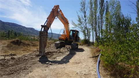 MESKİ İçmesuyu Yatırımlarına Mut İlçesinde Tüm Hızıyla Devam Ediyor