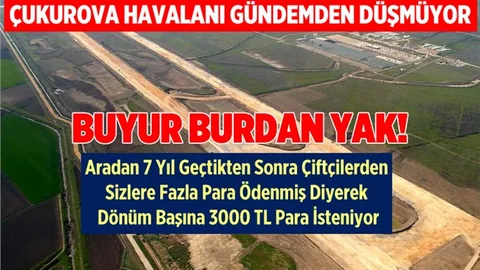 Çukurova Havaalanı İnşaatı Gündemden Düşmüyor