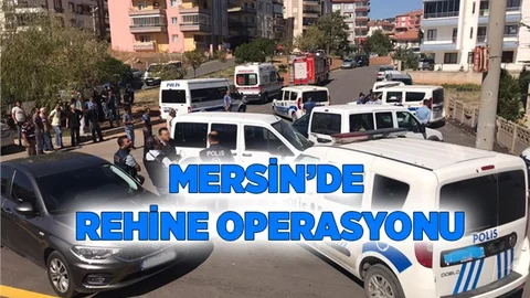 Mersin'de Rehine Kurtarma Operasyonu