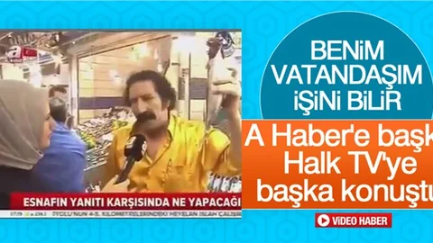 A Haber'e Farklı, Halk Tv'ye Farklı Konuşan Balıkçı Sosyal Medyayı Salladı