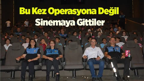 Mersin Polisinden Sinema Etkinliği
