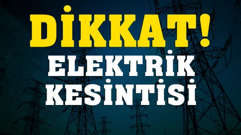Mersin Elektrik Kesintisi !10.10.2018 Elektrik Kesintisi