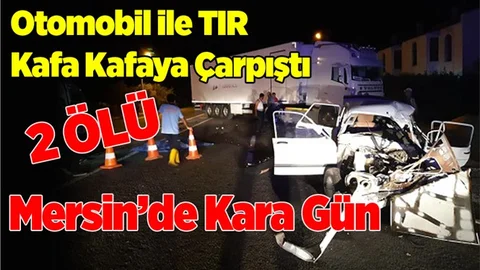 Mersin'in Bozyazı İlçesi Silifke-Antalya Yolunda Kaza