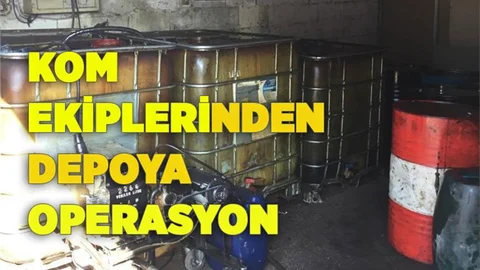 Kaçak Akaryakıt Deposuna Operasyon!