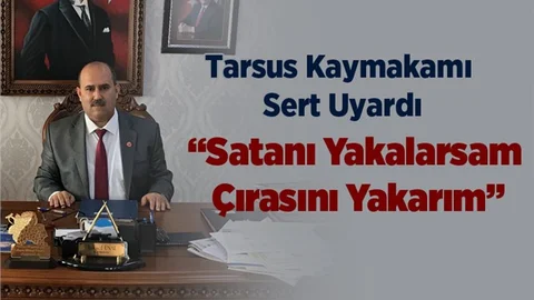 Mersin Tarsus Kaymakamı Yüksel Ünal Muhtarların Sorunlarını Dinledi