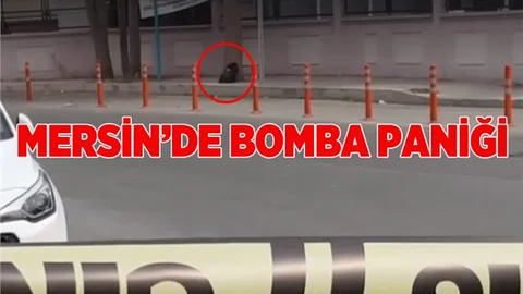 Mersin Tarsus'ta Şüpheli Çanta Paniği
