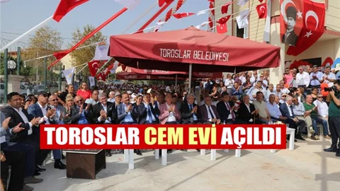 Toroslar Cem Evi'nin Açılışı Yapıldı