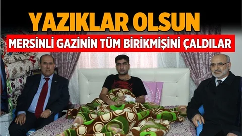 Mersin'de Bombalı Saldırıda Yaralanan Gazinin Evini Soydular