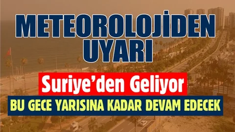 Meteorolojiden Flaş Uyarı! Bu Geceye Kadar Devam Edecek