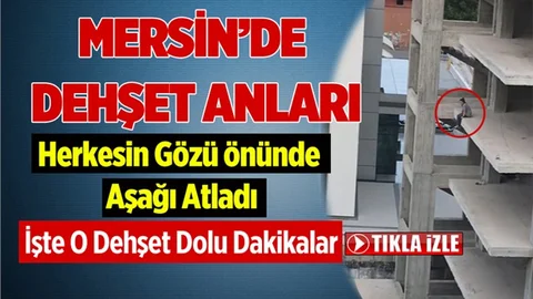 Mersin’de Dehşete Düşüren İntihar Girişimi