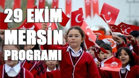 Mersin 29 Ekim Kutlama Programı