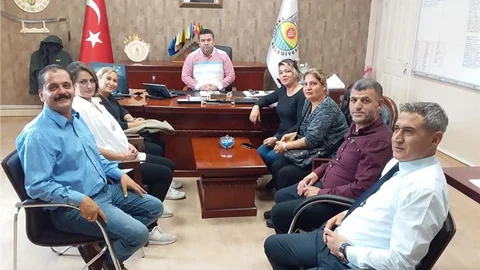 Ahmet Yesevi ilk öğretim Okulu Aile Birliğinden Tarsus Belediyesine Ziyaret