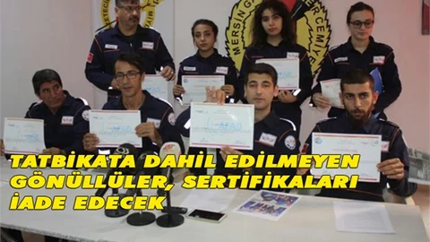 Gönüllü AFAD Üyelerinden Tepki