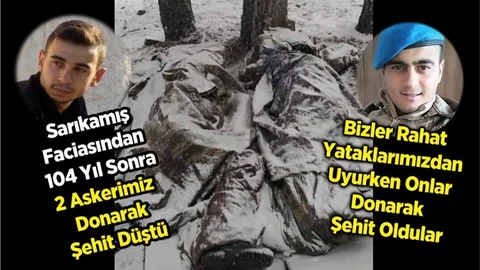 Mersinli İki Asker Donarak Şehit Oldu