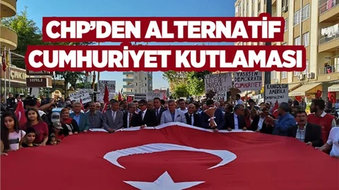 Tarsus CHP'den Alternatif Cumhuriyet Kutlaması
