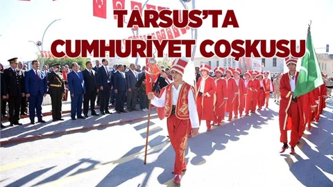 Tarsus'ta Cumhuriyet Coşkusu