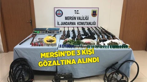 Mersin Tarsus'ta Uyuşturucu Operasyonu 3 Kişi Gözaltına Alındı