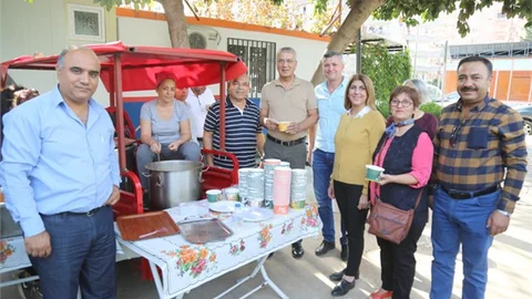 Gönüllüler, ‘Sabah Çorbası’ Etkinliğinde Bir Araya Geldi