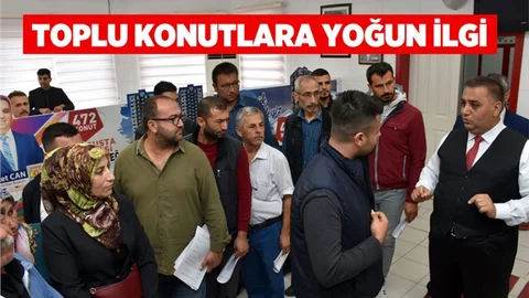 Tarsus Belediyesi Tarafından Yaptırılacak Olan Toplu Konuta Yoğun İlgi