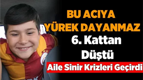 Mersin'de 6. Kattan Düşen Küçük Çocuk Hayatını Kaybetti