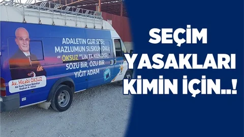 Mersin Tarsus'ta YSK'nın Yasak Kararlarına Uyulmuyor