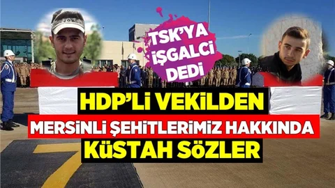 HDP'li Serpil Kemalbay'dan Mersinli Şehitler Hakkında Küstah Sözler