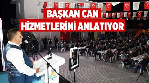 Mersin Tarsus Alifakı Mahallesi’nde Başkan Can Sevgisi