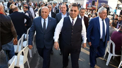 Tarsus Belediye Başkanı  Can Sanayi Esnaflarıyla Biraraya Geldi