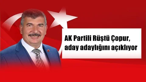 AK Parti Tarsus Belediye Başkan A.Adayı Rüştü Çopur,  A. Adaylığını Resmi Olarak Açıklıyor