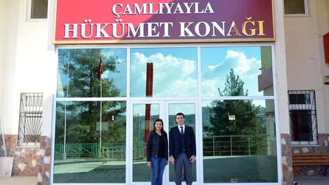 Federasyondan, Çamlıyayla Kaymakamı Zor'a Ziyaret