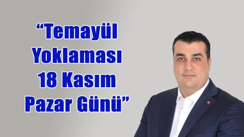 Temayül Yoklaması Pazar Günü