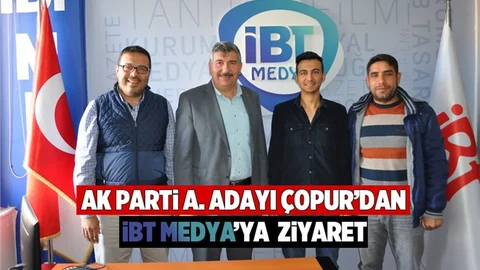 Rüştü Çopur'dan İBT MEDYA'ya ziyaret