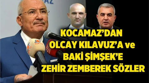 Burhanettin Kocamaz’dan Olcay Kılavuz ve Baki Şimşek'e Zehir Zemberek Sözler