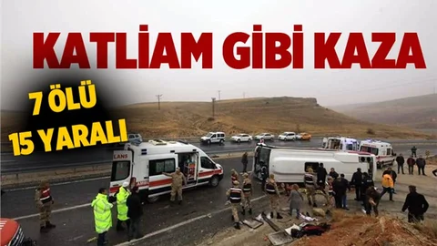 Malatya'da Korkunç Kaza