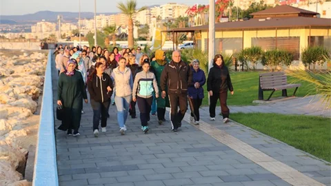 Sağlık İçin Bir Adımda Sen At Başkan Tollu, Sporcu Kadınlarla Biraraya Geldi