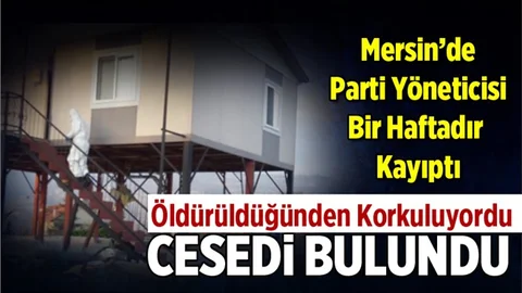 Mersin'de Vatan Partisi Yöneticisi Öldürüldü