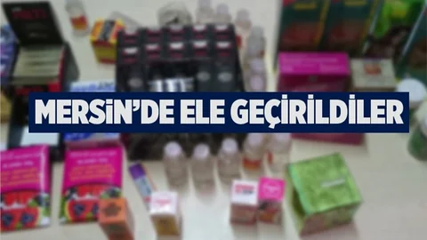 Mersin'de Ele Geçirildiler