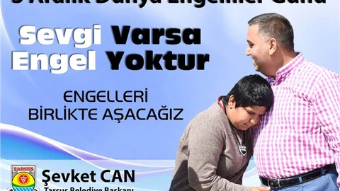 Başkan Can, Dünya Engelliler Gününü Kutladı