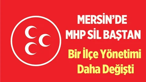 MHP Mersin'de Kan Değişimi