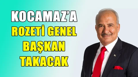Kocamaz'a Rozeti Genel Başkan Takacak