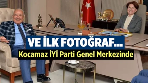 Burhanettin Kocamaz Ankara'da İYİ Parti Genel Merkezinde