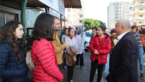 Başkan Tollu’dan Kurs Merkezine Ziyaret