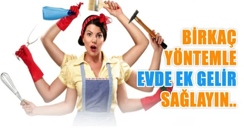 Evde Para Kazanmak İçin, Birkaç Ek Gelir Modelleri