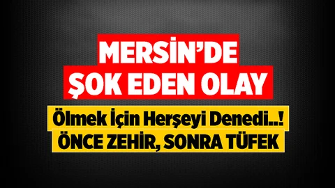 Mersin'de İntihar Girişiminde Bulunan Kadın Tedavi Altında