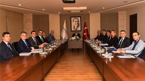 Mersin Teknopark Yönetim Kurulu Toplantısı Vali Ali İhsan Su Başkanlığında Gerçekleştirild..