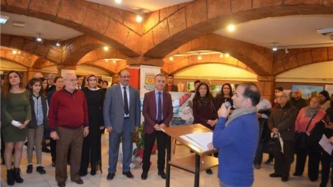 Nurettin Gözen Resim Atölyesi’nin Resim Sergisi Açıldı