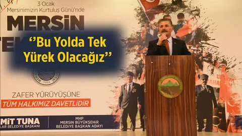Başkan Tuna; ''Tek Yürek Olacağız''