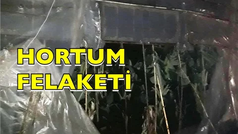 Mersin’de Hortum Felaketi