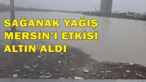 Mersin'de Hayat Durma Noktasına Geldi
