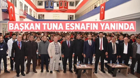 Başkan Hamit Tuna'dan Nakliyeci Esnafına Ziyaret